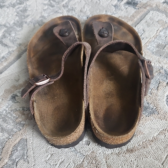 Birkenstock Gizen Leather Sandals - Picture 2 of 6